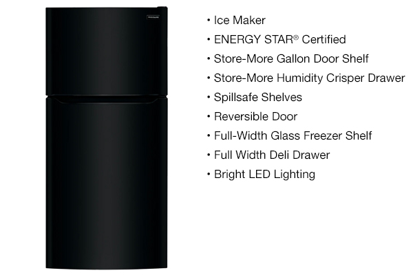 Refrigerators - 21CF Top Mount Fridge (Upgrade)