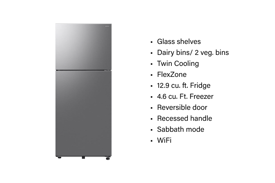 Refrigerators - Top Mount Refrigerator – RT70F18LASRAA