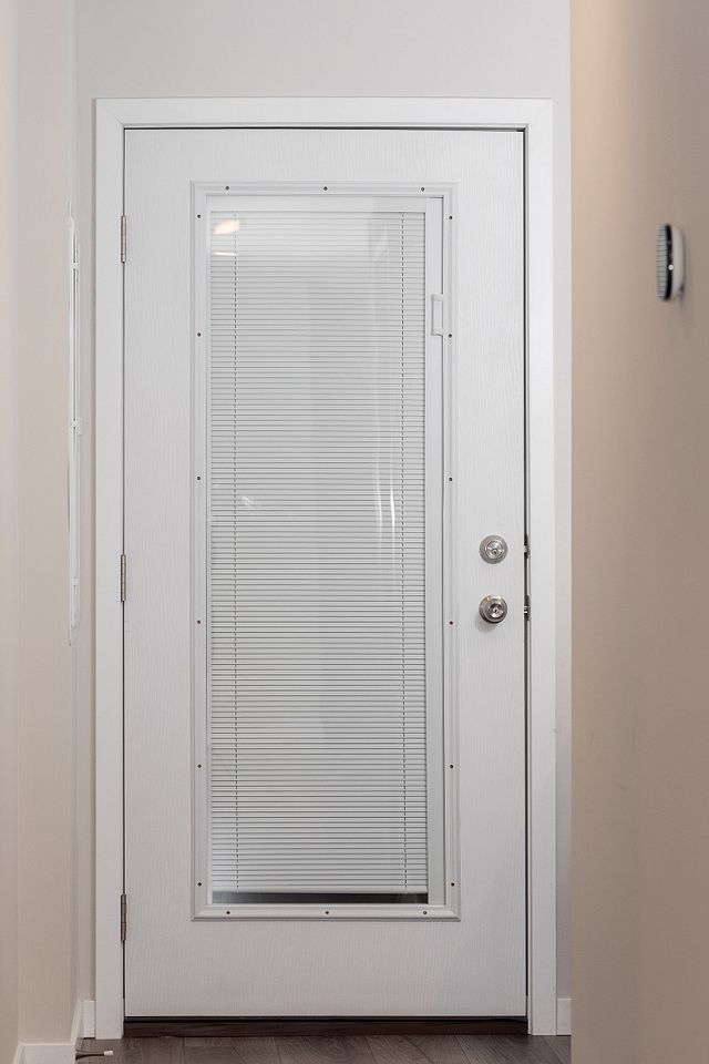 Doors - 36″ Full Glass with Integrated Blinds (Upgrade)